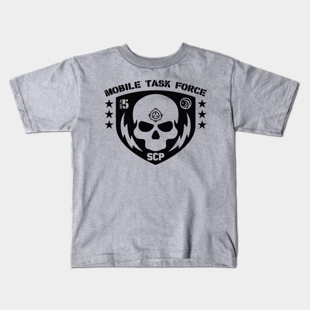 Mobile Task Force Delta-5 Kids T-Shirt by Pufahl